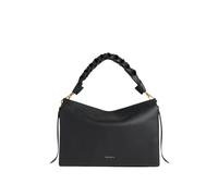 Coccinelle Sac à main Boheme Grana Double cuir 32,5 cm Noir/Cognac