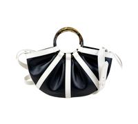 Coccinelle - Shell Bicolor Handbag - Femme - Sacs - Noir - Taille: ONE Size