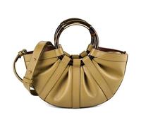 Coccinelle Shell Sac à main Cuir 29 cm vert