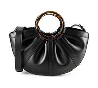 Coccinelle - Sac à main Shell - Cuir lisse noir - Femme - 337437