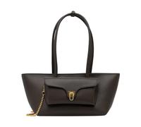 Coccinelle Beat Sac à bandoulière Cuir véritable 27 cm olive