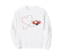 Coccinelle, si Mignonne Coccinelles Entomophiles Nature Art Sweatshirt