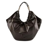 Coccinelle Smash Sac à bandoulière Cuir véritable 64 cm noir