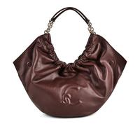 Coccinelle Smash Sac de shopper Cuir véritable 21 cm brun