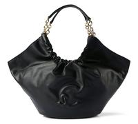 Coccinelle Smash Sac de shopper Cuir véritable 21 cm noir