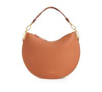 Coccinelle Cuir sac à épaule bandoulière Sunup Handbag Double Grainy Leather Crab/Jellyfish marron clair