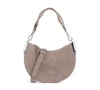Coccinelle Sunup Suede Sac porté épaule taupe, femme