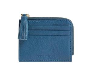 Coccinelle - Tassel Cardholder - Femme - Accessoires - Bleu - Taille: ONE Size