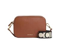 Coccinelle Tebe sac à bandoulière en cuir 18 cm noir