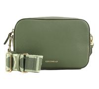 Coccinelle Tebe sac à bandoulière en cuir 18 cm vert