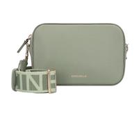 Coccinelle Tebe sac à bandoulière en cuir 18 cm vert