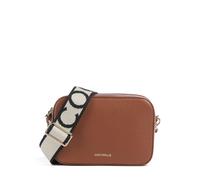 Coccinelle Tebe sac à bandoulière en cuir 18 cm noir