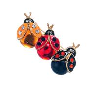 Coccinelle tendance Épinglettes en alliage de zinc Broche animal Couleurs attrayantes pour adultes et enfants Vêtements à la mode Décoration Coccinelle Mode Épinglette
