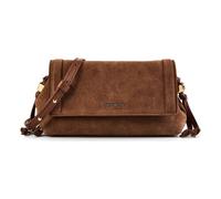 Coccinelle Thess Sac à bandoulière Cuir véritable 21 cm brun