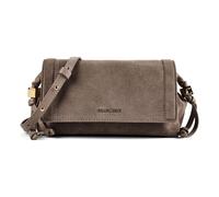 Coccinelle Cuir sac à épaule bandoulière Thess Mini Bag Suede Leather/Grained Leather Warm Ta/Warm Ta taupe