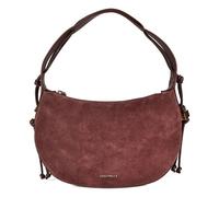 Coccinelle Thess Sac à bandoulière Cuir véritable 29 cm rouge