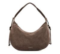 Coccinelle Thess Sac à bandoulière Cuir véritable 38 cm beige