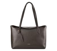 Coccinelle Cuir sac à épaule Thess Handbag Grained Leather Fango vert foncé