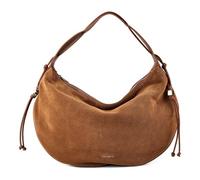Coccinelle Thess Sac à bandoulière Cuir véritable 45 cm brun