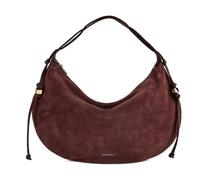 Coccinelle Thess Sac à bandoulière Cuir véritable 45 cm rouge