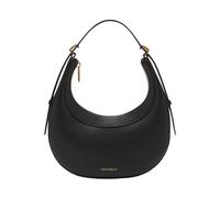 Coccinelle Sac à main Whisper Grained Leather Mini Bag en cuir noir pour femme 313710