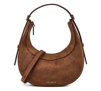 Coccinelle Whisper Sac à bandoulière Cuir véritable 23.5 cm brun