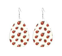Coccinelles Boucle D'Oreille Légères Pendantes Tendance Boucles D'Oreilles Pour Quotidien Femme Décorations