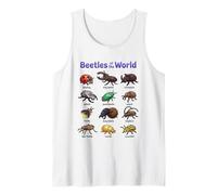 Coccinelles du Monde Insectes Mignons Kawaii Débardeur