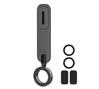 COCCKO Support Téléphone Voiture Magnétique Magsafe - Porte Téléphone Aimanté 360° Rotation - Fixation Velcro Ultra-Forte + 3M, Compatible iPhone 16/15/14 Pro Max, Socle Auto Universel (Noir-B)