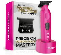 Cocco Tondeuse Hyper Veloce Pro, coupe-bordure numérique en graphène, moteur BLDC sans balais à couple élevé, sans fil, design entièrement métallique, batterie lithium-ion, base de charge incluse