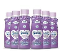 COCCOLATEVI Parfum de Linge glycine du Japon, 6 paquets de 300 ml, essence lessive à utiliser comme parfum lessive laveuse et sécheuse, parfum maison ou nettoyant pour sol
