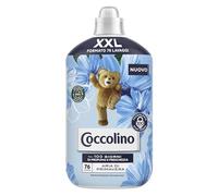 Coccolino Adoucissant concentré d'air de printemps, assouplissant machine à laver avec technologie Stay Fresh, avec notes fruitées, rose et santal, taille XXL jusqu'à 76 lavages, 1750 ml