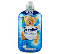 Coccolino Assouplissant Concentré Campanule Sauvage et Bergamote, Assouplissant Machine à laver Intense Care avec technologie Pro-Fibre, Format XXL jusqu'à 76 lavages, 1750 ml