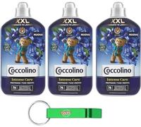 Coccolino Intense Care XXL Ammorbidente Concentrato Campanula sauvage et bergamote, adoucissant concentré, 76 lavages, 1750 ml + porte-clés Beni Culinari gratuit
