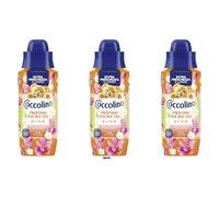 Coccolino Profumo per Bucato Elixir Lot de 3 parfums à linge liquide avec bois de santal et chèvrefeuille 342 ml + porte-clés Italy Shop Service gratuit