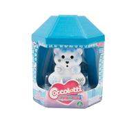 Coccolotti Polaire Ours aléatoire Surprise, 3 Ours Polaires avec biberon et Plateforme en Froma d'Igloo Inclus, Couleur aléatoire, Son Nez s'illumine au Froid, célèbre (CCL21000)