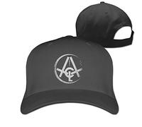 CoCe Men's August Alsina This Thing Called Life Song Cry Logo Solid Cap Nature Cotton Black