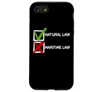 Coche du Droit Naturel sur Le Droit Maritime Coque pour iPhone SE (2020) / 7/8
