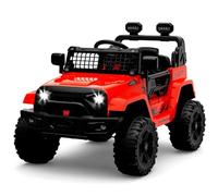 Coche Eléctrico Para Niños, 12 V, Suspensión De Resorte, Luces LED, Bluetooth, 2 Velocidades, Para Niños De 3 a 8 Años