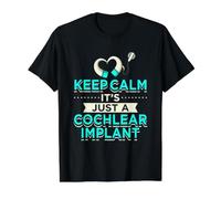 Cochlear Implant pour Perte auditive Deaf Pride T-Shirt Graphique avec Valeur