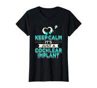 Cochlear Implant pour Perte auditive Deaf Pride T-Shirt Graphique avec Valeur