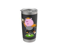 Cochon Baseball Gant de baseball Sport Gobelet isotherme en acier inoxydable double paroi
