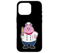 Cochon Boulanger Toque de Chef Rouleau a Patisserie Coque pour iPhone 16 Pro