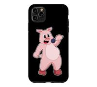 Cochon Chanteur Microphone Chant Coque pour iPhone 11 Pro Max