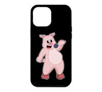 Cochon Chanteur Microphone Chant Coque pour iPhone 12 Pro Max