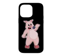 Cochon Chanteur Microphone Chant Coque pour iPhone 14 Pro Max