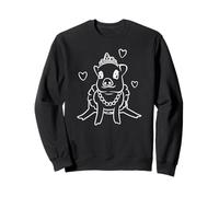 Cochon Cochon Mignon Cochon Retour à la Maison Bal Concours de beauté Reine Sweatshirt