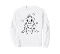 Cochon Cochon Mignon Cochon Retour à la Maison Bal de Fin d'année Concours de beauté Reine Sweatshirt