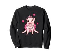 Cochon Cochon Mignon pour Bal de Fin d'année, Concours de beauté, Reine Sweatshirt