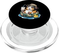 Cochon d’Inde Boba Perle Thé au Lait PopSockets PopGrip pour MagSafe